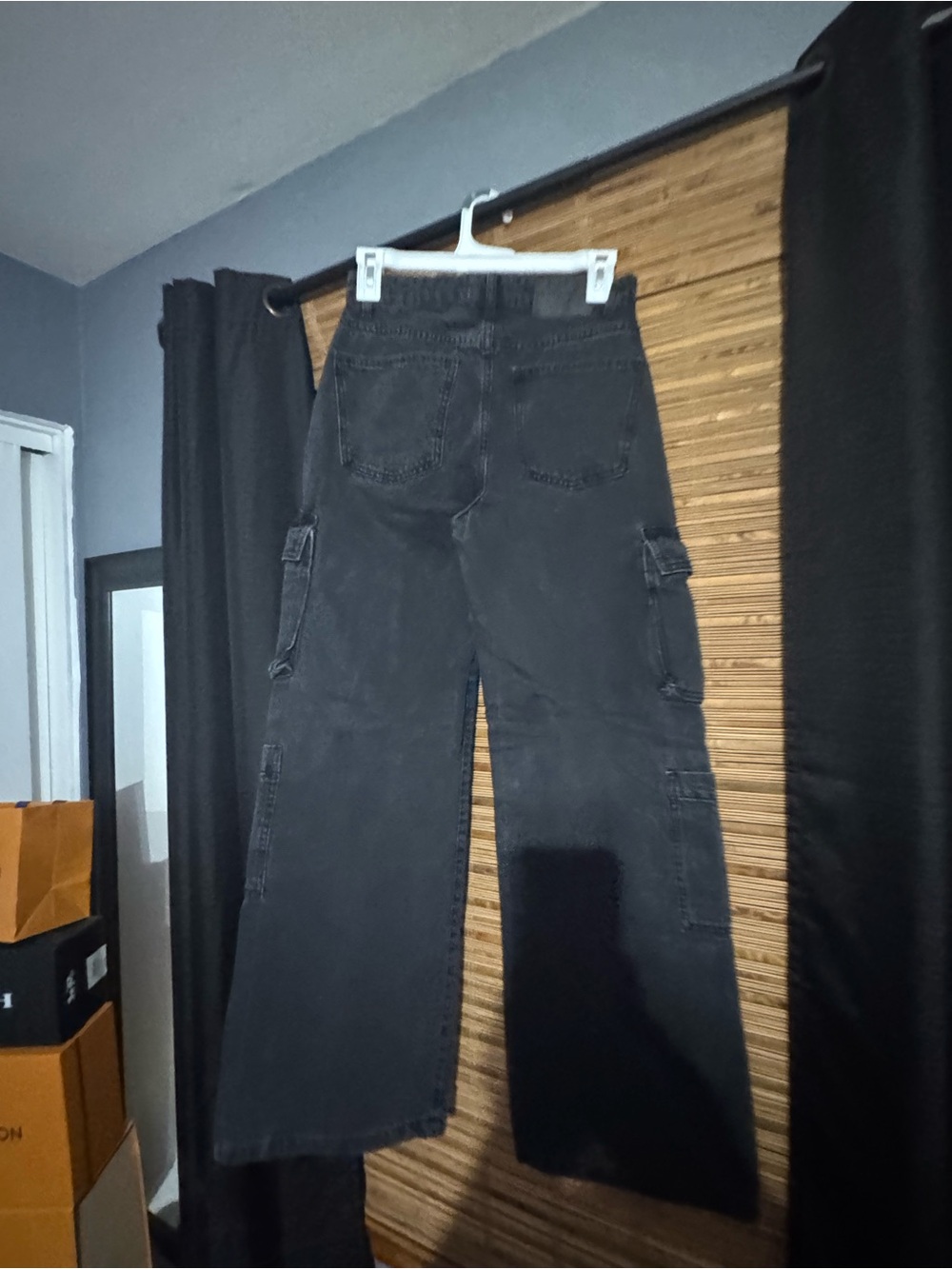 Cotton On Black girls Bootcut Cargo Jeans